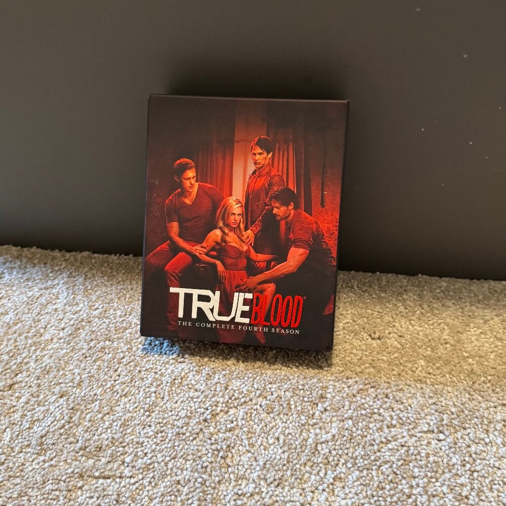 True Blood: Season 4 DVD Set HBO Series Vampires VGUC